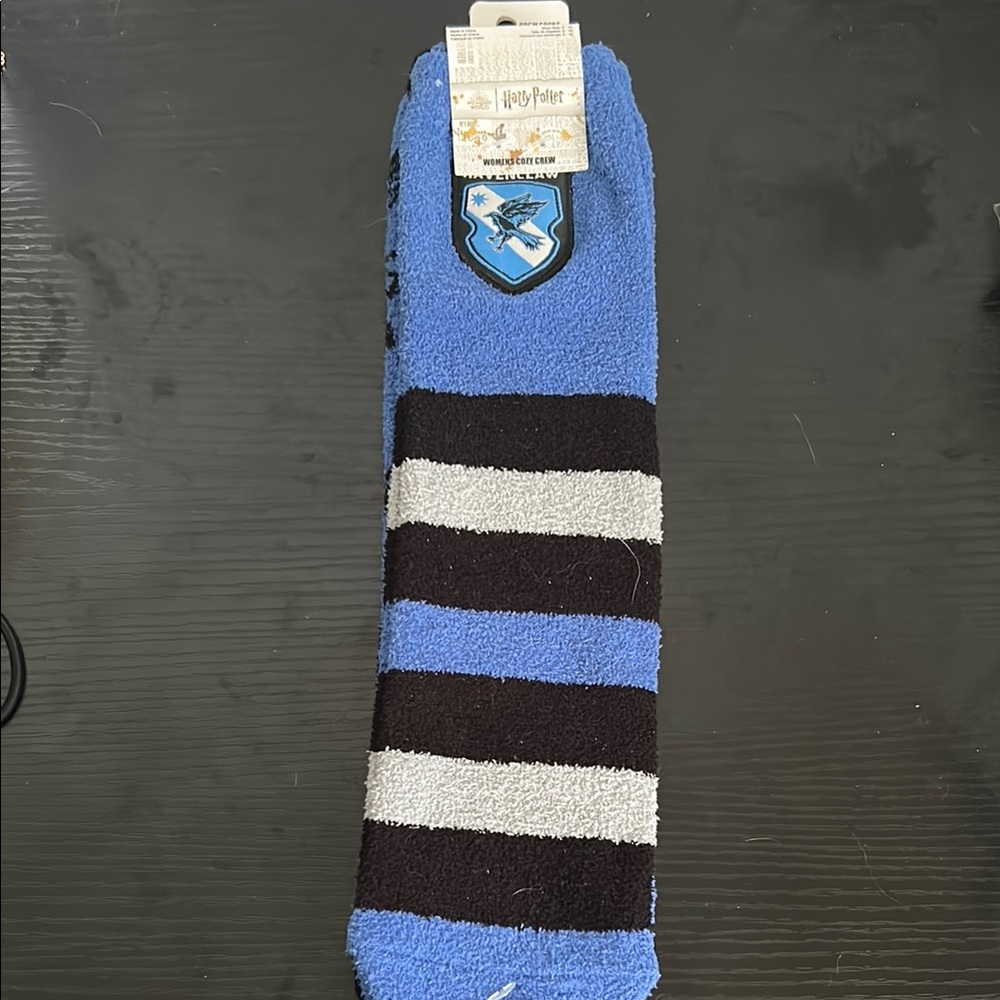 Ravenclaw Fuzzy Cozy Crew Socks